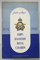 Jubilile d'argent Corps D'Aviation Royal Canadien Livre De Vol Du Carc