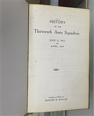 History Of The Thirteenth Aero Squadron June 12, 1917 to April 1919