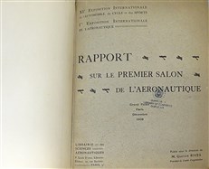 Rapport sur le Premier Salon de l'Aeronautique