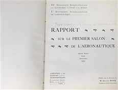 Rapport sur le Premier Salon de l'Aeronautique