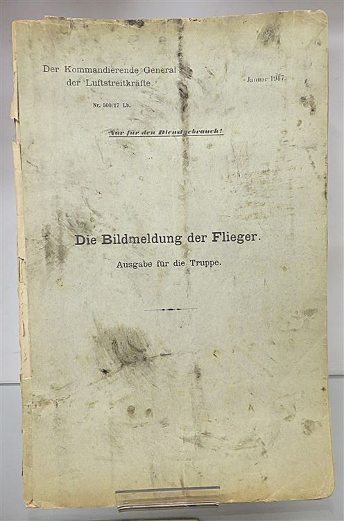 Die Bildmeldung der Flieger Ausgabe fur die Truppe 
