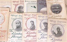 The London Aerodrome Official Programmes (Including 1911 Programme signed by Grahame White)