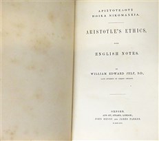 Aristotelis Ethica (Aristotle's Ethics with English Notes)