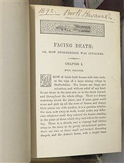 Facing Death Or, The Hero Of The Vaughan Pit. A Tale Of The Coal Mines 