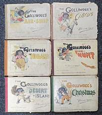 The Golliwogg Series Near Complete Set Bertha Upton & Florence K. Upton 