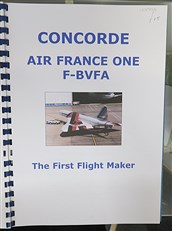 Concorde Air France One F-BVFA The First Flight Maker