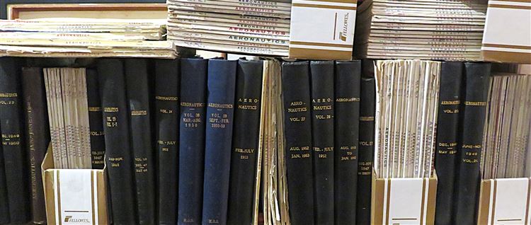 Near-Complete Set of Aeronautics Magazines (1939-1959)