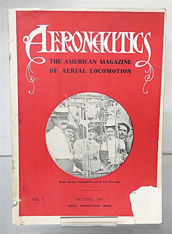 Aeronautics: The American Magazine of Aerial Locomotion (October 1908)