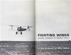 Fighting Wings: Aerial Combat in World War I (First Edition)