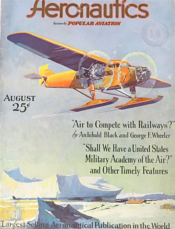 Aeronautics (August 1929)