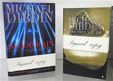 Complete Set of First Edition Aurelio Zen Mysteries by Michael Dibdin ("And Then You Die" and "Blood Rain" signed by the Author)
