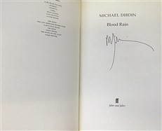 Complete Set of First Edition Aurelio Zen Mysteries by Michael Dibdin ("And Then You Die" and "Blood Rain" signed by the Author)
