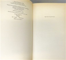 Complete Set of First Edition Aurelio Zen Mysteries by Michael Dibdin ("And Then You Die" and "Blood Rain" signed by the Author)