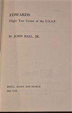 Edwards, Flight Test Center of the U.S.A.F.