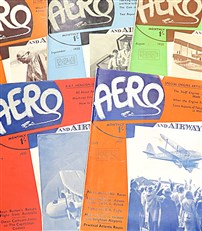 Set of Original 1920s and 30s Air & Airways Magazines 