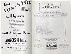 Set of Original 1920s and 30s Air & Airways Magazines 
