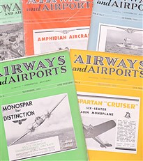 Set of Original 1920s and 30s Air & Airways Magazines 