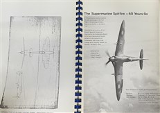 The Supermarine Spitfire - 40 Years On (Signed by Douglas Bader, ACS Lumsden and Bob Stanford Tuck)