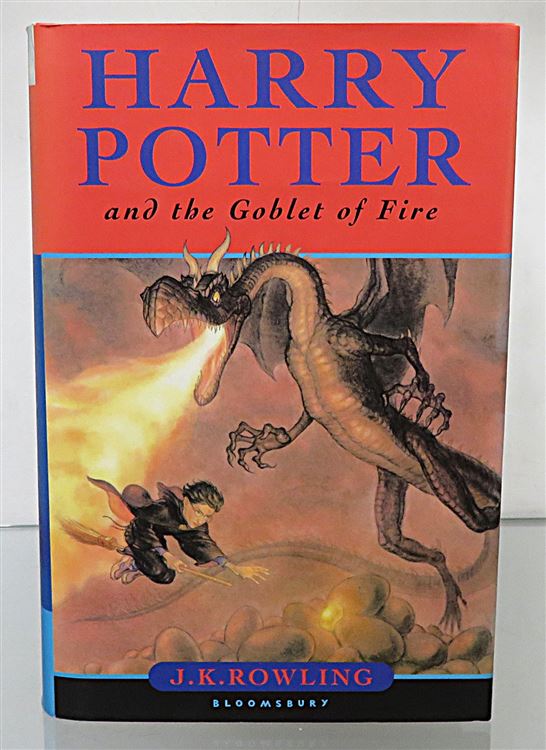 Harry Potter and the Goblet of Fire (First Edition, Signed by J.K. Rowling)