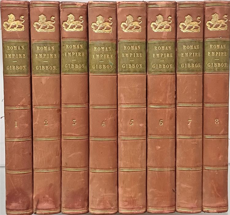 The History of the Decline and Fall of The Roman Empire (8 Volumes)