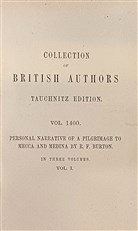 Personal Narrative of a Pilgrimage to Mecca and Medina (3 Volumes)