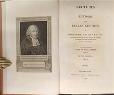 Lectures on Rhetoric and Belles Lettres (2 Volumes)